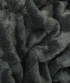 Close up image of Badger faux fur fabric