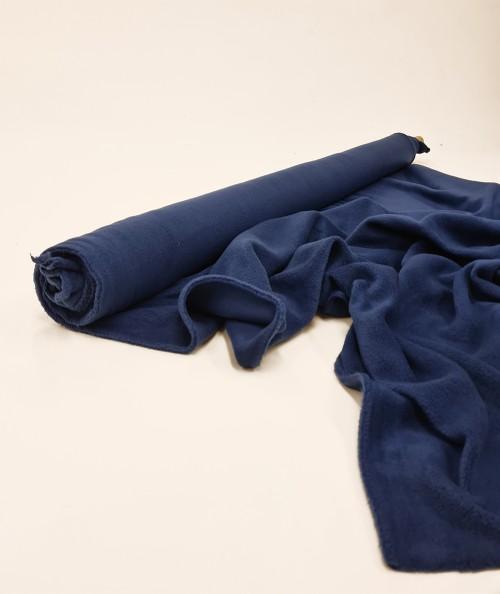 Petrol blue craft fleece fabric