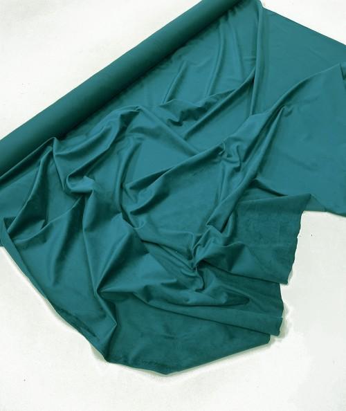 Teal Blue plain crafting velvet