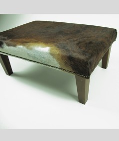 Large Brown Rectangular Footstool 319