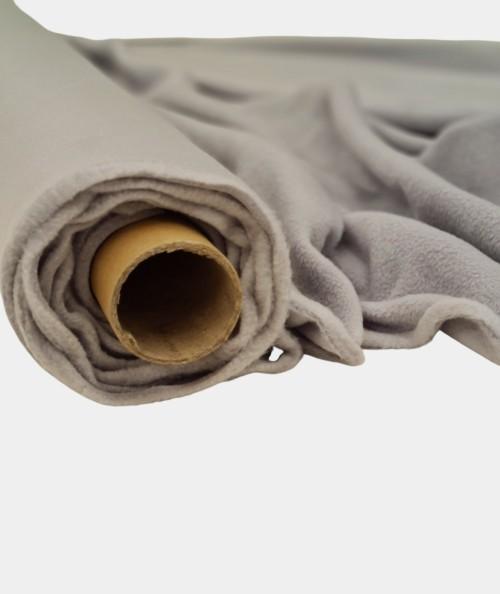 Grey craft fleece fabric