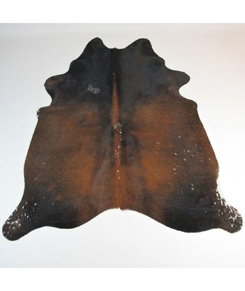 Large Brown and Tan Cowhide Rug CR00143